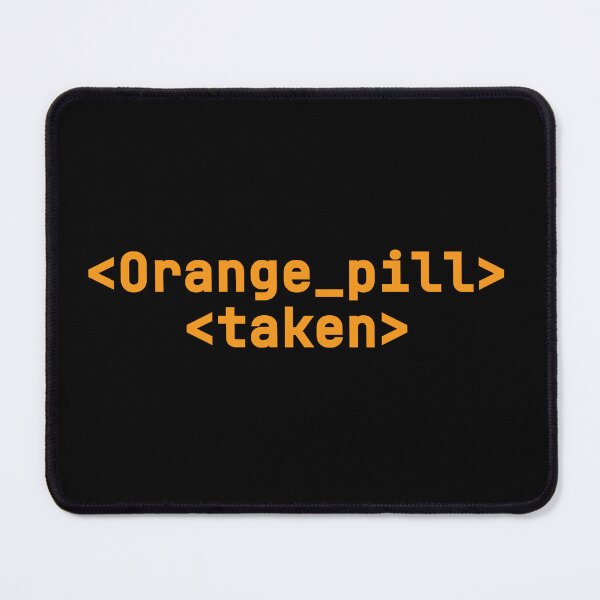 Item preview, Take the orange one - BTC Mindset Edition designed and sold by Silvernuit.
