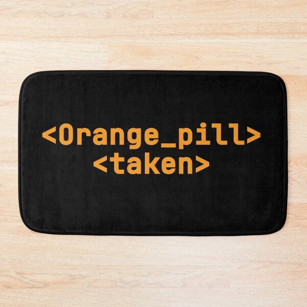 Item preview, Take the orange one - BTC Mindset Edition designed and sold by Silvernuit.