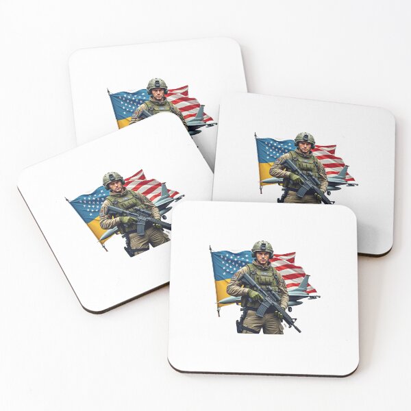 Item preview, Ukrainian Soldier with F-16 – Modern War Realism designed and sold by pixeldizajn.