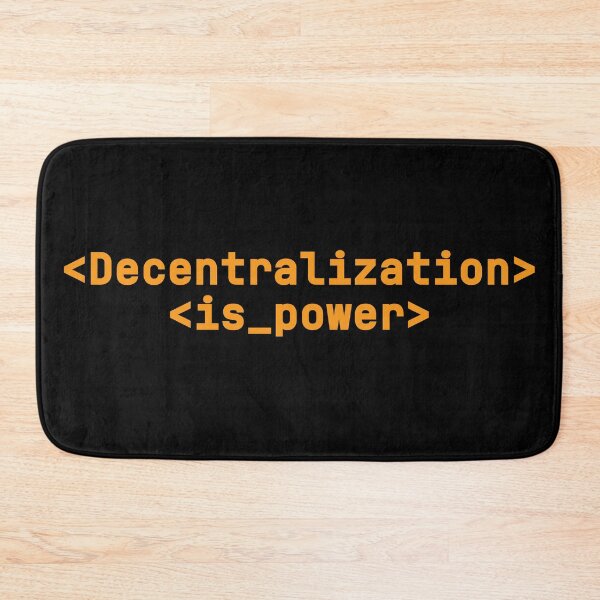 Item preview, Decentralize - BTC Mindset Edition designed and sold by Silvernuit.