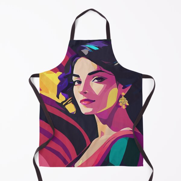 Item preview, Flamenco Girl in Bold Colors designed and sold by MarcVan.