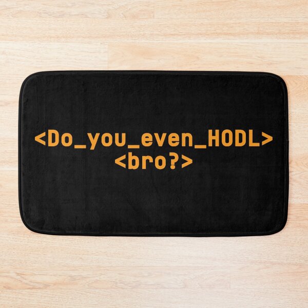 Item preview, Hodl - BTC Mindset Edition designed and sold by Silvernuit.