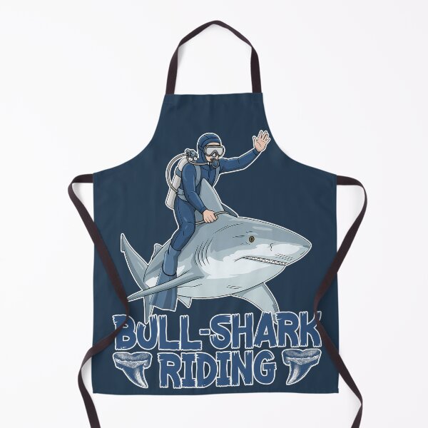 Item preview, Bull Shark Riding designed and sold by Frog Level Treasures.