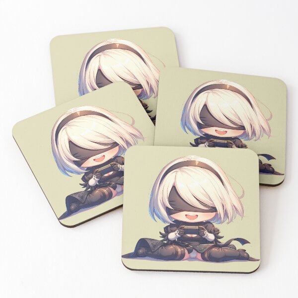 Item preview, B 2B NieR Automata Game Chibi Gaming Android Elegance designed and sold by earlobejerk.