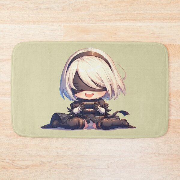 Item preview, B 2B NieR Automata Game Chibi Gaming Android Elegance designed and sold by earlobejerk.