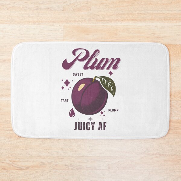 Item preview, Vintage Plum illustration– Retro Fruit Aesthetic Design for Trendy T-Shirts & Vintage Style Apparel designed and sold by Thehatinthecat.