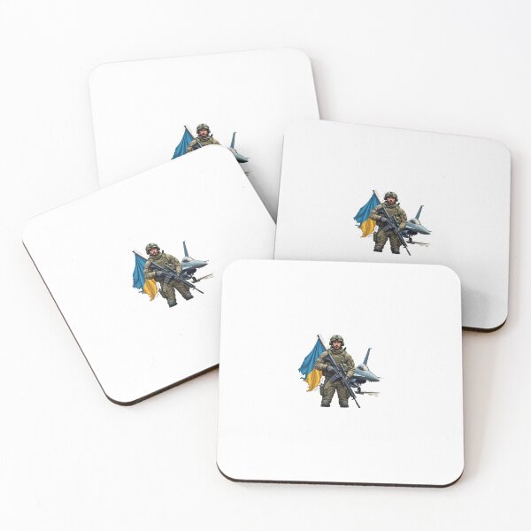 Item preview, Ukrainian Soldier with F-16 – Modern War Realism designed and sold by pixeldizajn.