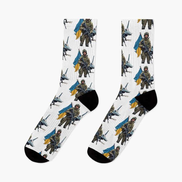 Item preview, Ukrainian Soldier with F-16 – Modern War Realism designed and sold by pixeldizajn.