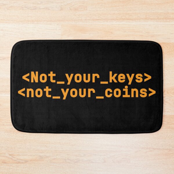 Item preview, keys secure - BTC Mindset Edition designed and sold by Silvernuit.