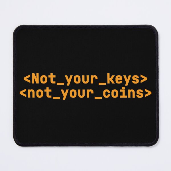 Item preview, keys secure - BTC Mindset Edition designed and sold by Silvernuit.