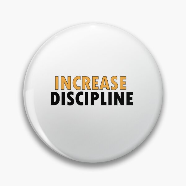 Item preview, increase discipline designed and sold by Positive Mindzet!.
