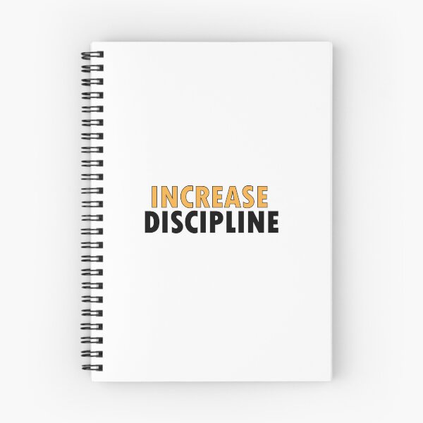 Item preview, increase discipline designed and sold by Positive Mindzet!.