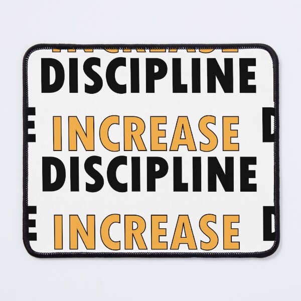 Item preview, increase discipline designed and sold by Positive Mindzet!.