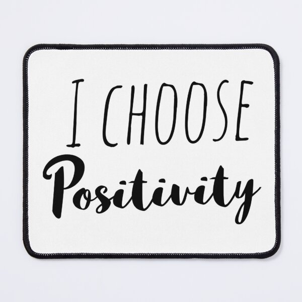 Item preview, I Choose Positivity – Affirmation – Mindset Reset Typography Design designed and sold by Camila  Ardila.