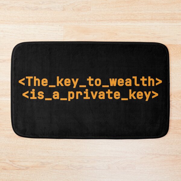 Item preview,  Private key - BTC Mindset Edition designed and sold by Silvernuit.