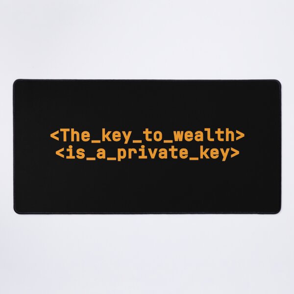 Item preview,  Private key - BTC Mindset Edition designed and sold by Silvernuit.