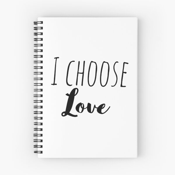 Item preview, I Choose Love – Affirmation – Heart-Opening Typography Design designed and sold by Camila  Ardila.