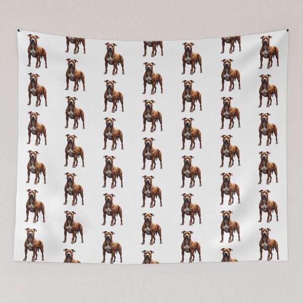 Item preview, Proud Pitbull – Realistic Dog Sticker designed and sold by pixeldizajn.