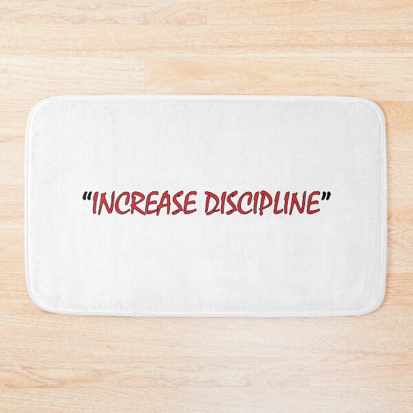 Item preview, "increase discipline" designed and sold by Positive Mindzet!.
