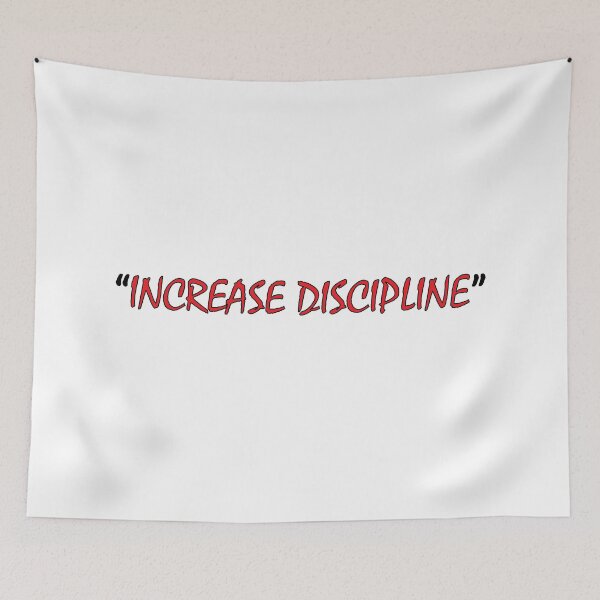 Item preview, "increase discipline" designed and sold by Positive Mindzet!.