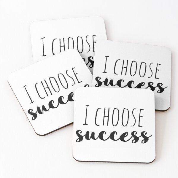 Item preview, I Choose Success – Affirmation – Achievement Mindset Typography Design designed and sold by Camila  Ardila.
