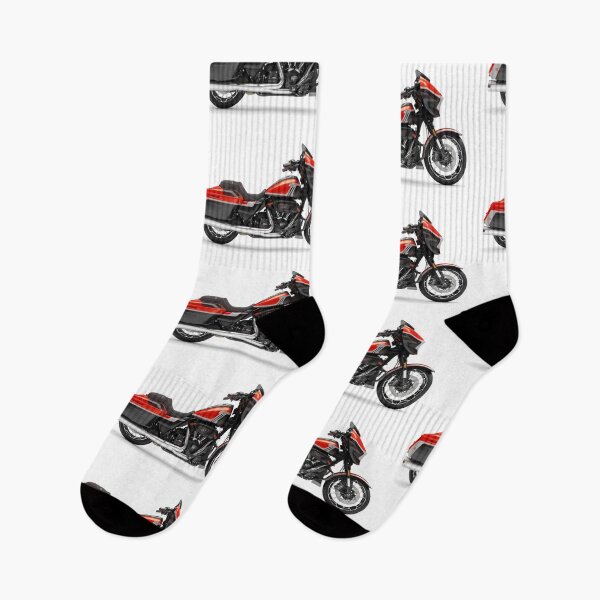 Item preview, Red and Black Cruiser Motorcycle designed and sold by MarcVan.