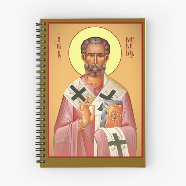 Item preview, icon Saint Barnabas (Apostle of the 70s) designed and sold by orthodox-icon.