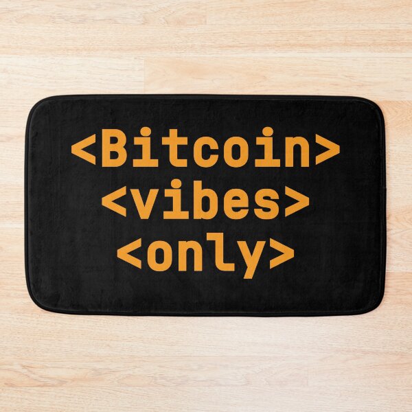 Item preview, Bitcoin vibes - BTC Mindset Edition designed and sold by Silvernuit.