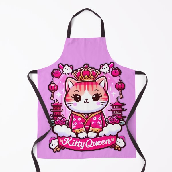 Item preview, Cute Kitty Queen – Cartoon Cat Princess designed and sold by MarcVan.