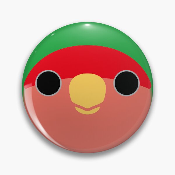 Item preview, The face of a normal peach-faced lovebird designed and sold by INKOYADO.