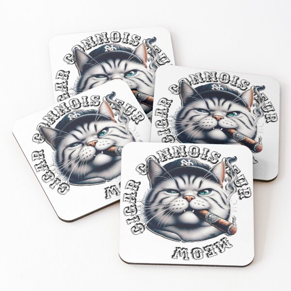 Item preview, Cigar Connoisseur Cat – Meow with Class designed and sold by MarcVan.
