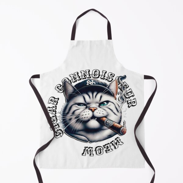 Item preview, Cigar Connoisseur Cat – Meow with Class designed and sold by MarcVan.