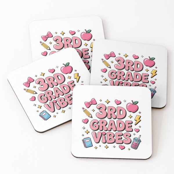 Item preview, 3rd Grade Vibes Coquette Bow Back to School designed and sold by BHMARTS.