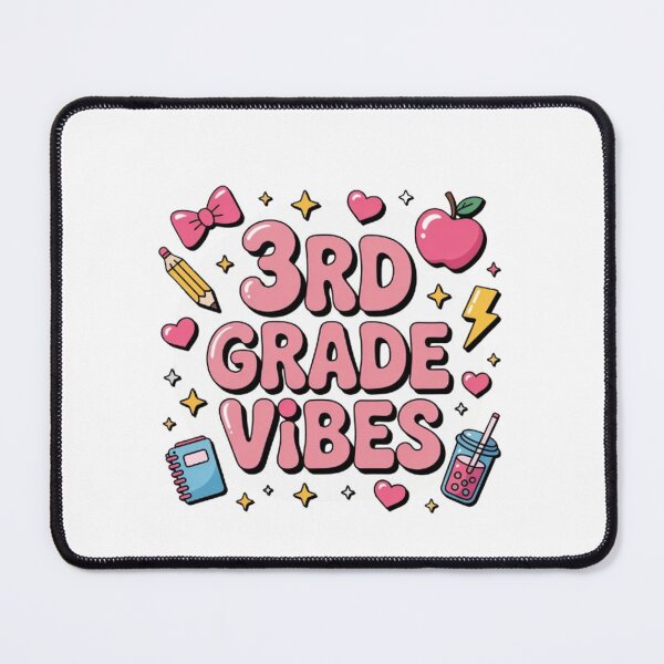 Item preview, 3rd Grade Vibes Coquette Bow Back to School designed and sold by BHMARTS.