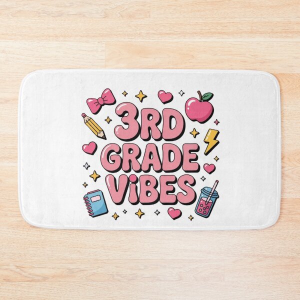 Item preview, 3rd Grade Vibes Coquette Bow Back to School designed and sold by BHMARTS.