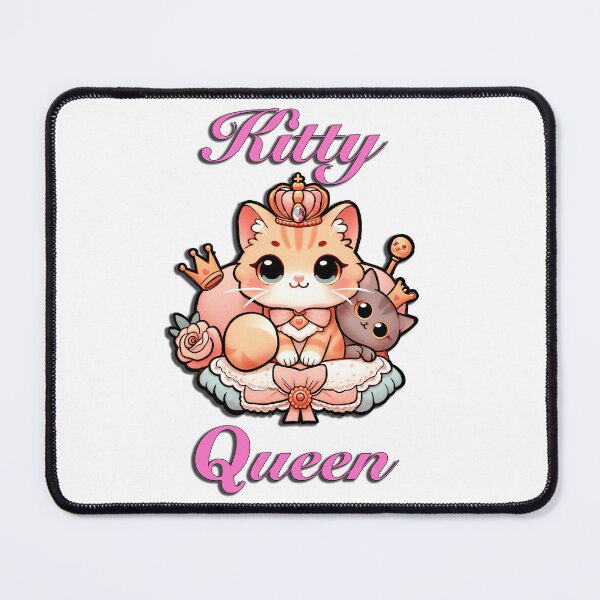 Item preview, Royal Kitty Queen – Cute Cat Lovers Art designed and sold by MarcVan.