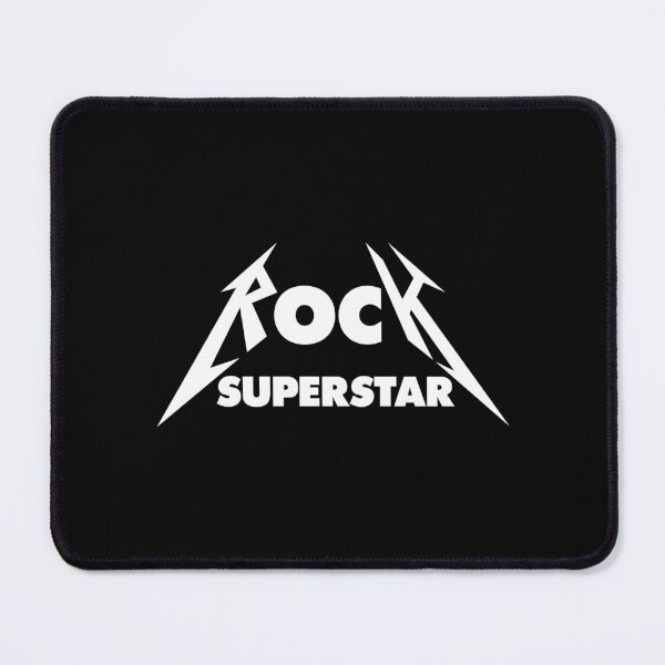 Item preview, Rock Superstar – Heavy Metal Style Bold Typography Design designed and sold by Rodney's Marketplace.