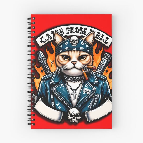 Item preview, Hellcat Rebel – Cats from Hell designed and sold by MarcVan.
