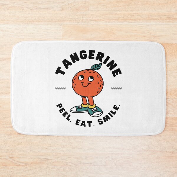 Item preview, Tangerine: Peel. Eat. Smile designed and sold by Peerless-Prime.
