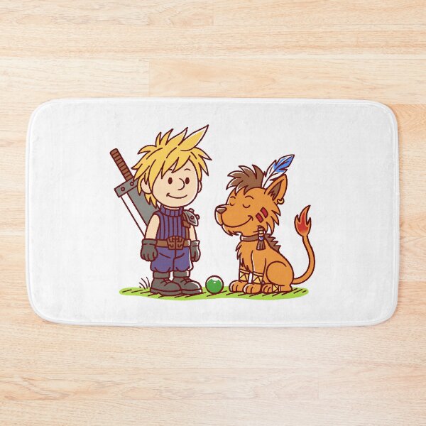 Item preview, Cloud & Red XIII designed and sold by AlundrART.