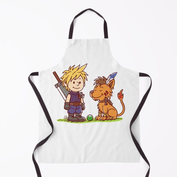 Item preview, Cloud & Red XIII designed and sold by AlundrART.