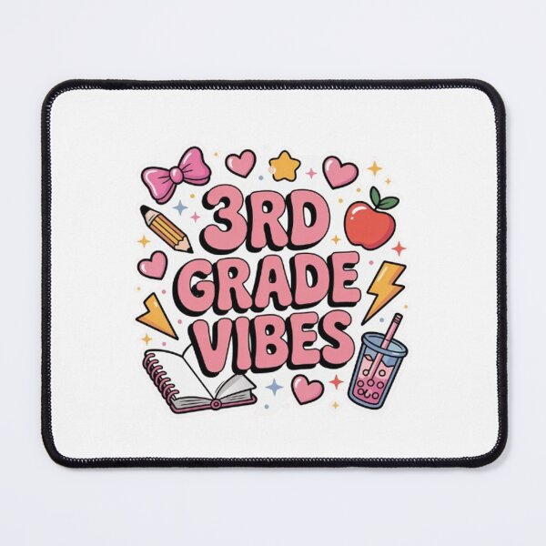 Item preview, 3rd Grade Vibes Coquette Bow Back to School designed and sold by BHMARTS.