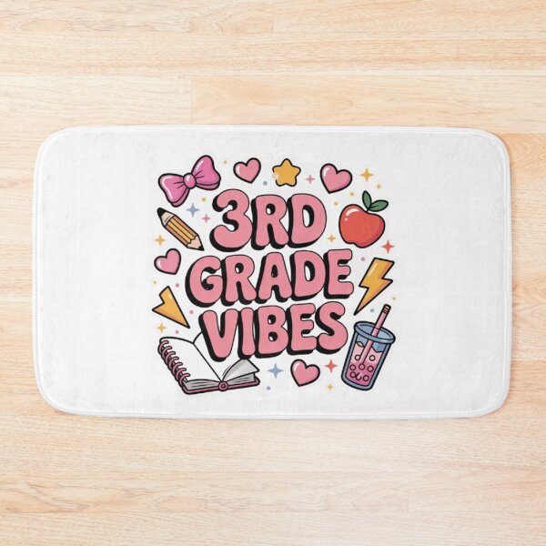 Item preview, 3rd Grade Vibes Coquette Bow Back to School designed and sold by BHMARTS.
