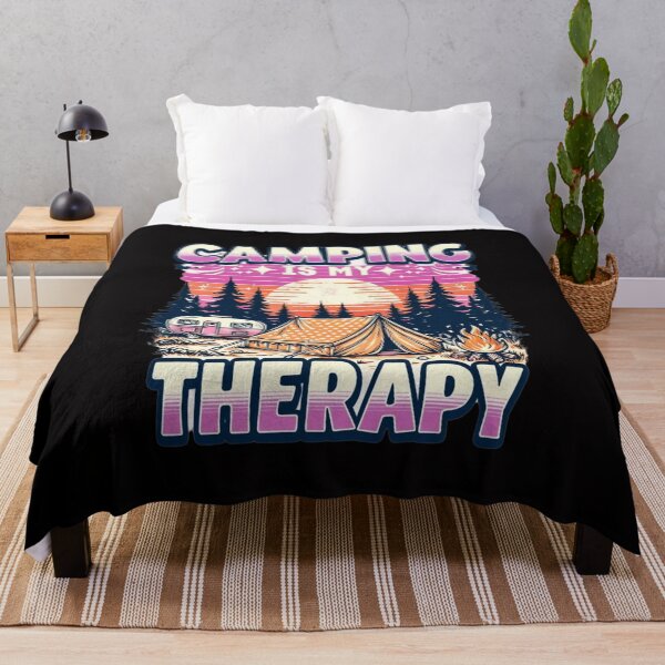 Item preview, Camping Is My Therapy designed and sold by FeelTripTees.