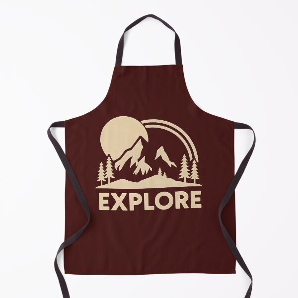 Item preview, Explore Mountains Retro Adventure Design designed and sold by Free Soul Designs.