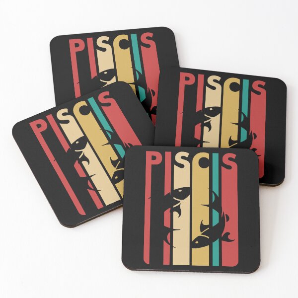 Item preview, Pisces Retro Symbol designed and sold by Polarisofficial.