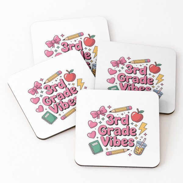 Item preview, 3rd Grade Vibes Coquette Bow Back to School designed and sold by BHMARTS.