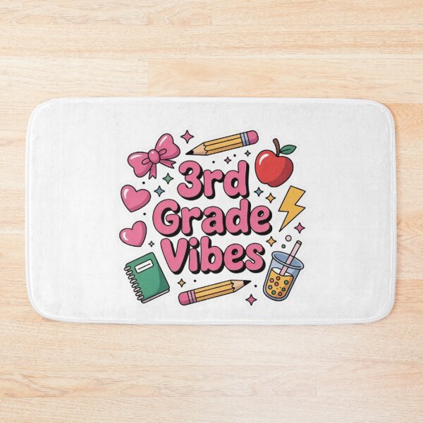 Item preview, 3rd Grade Vibes Coquette Bow Back to School designed and sold by BHMARTS.