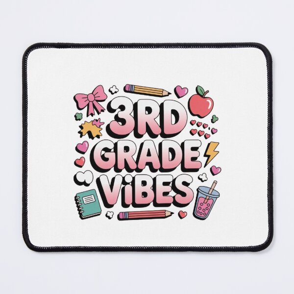 Item preview, 3rd Grade Vibes Coquette Bow Back to School designed and sold by BHMARTS.