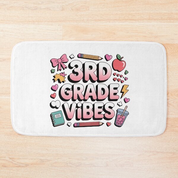 Item preview, 3rd Grade Vibes Coquette Bow Back to School designed and sold by BHMARTS.